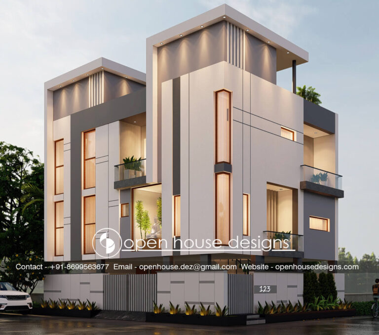 60+ Creative Elevation Design Ideas for Modern Homes in 2024 - Luxury Apartment Elevation Renovation Ideas