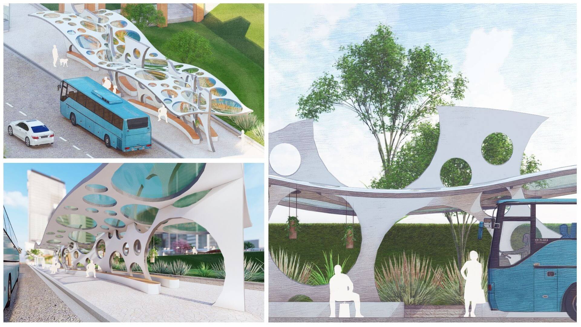 Parametric Design that play with Form and Void - OpenHouseDesigns