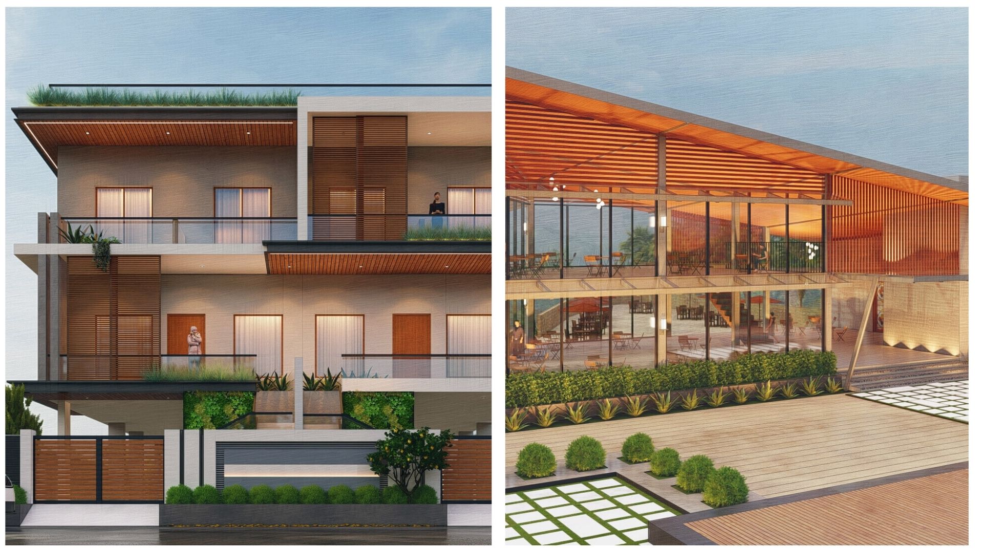 16 Amazing glass façade design ideas for your inspiration