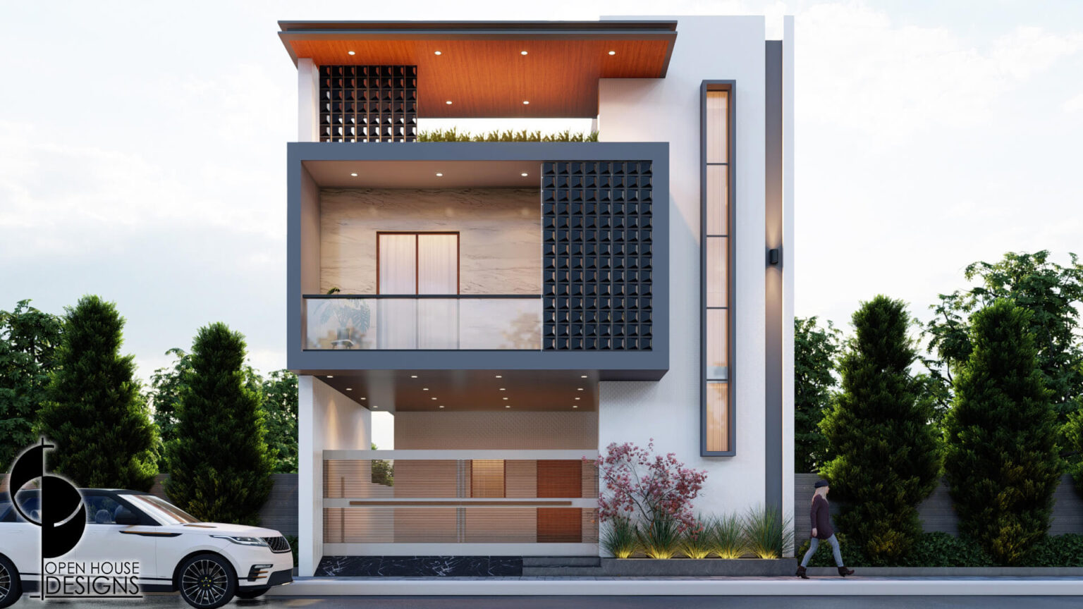 18 Luxury and Modern Glass facade Design Ideas - OpenHouseDesigns
