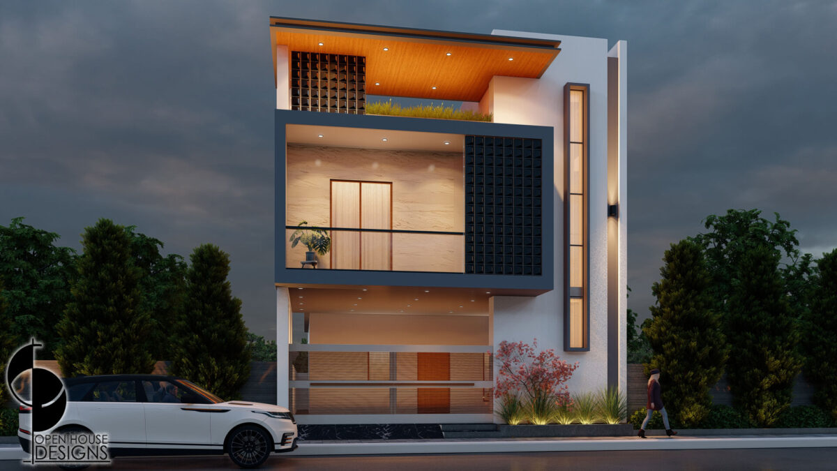 21+ Modern Elevation Design for Residence - OpenHouseDesigns