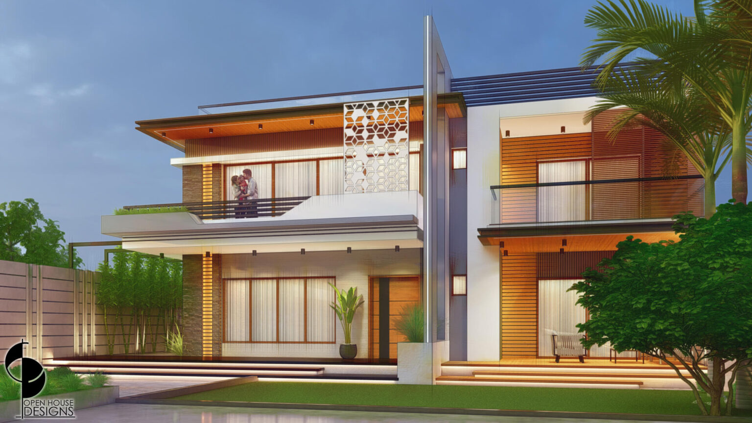 14 Contemporary Residence Elevation Design with spacious balconies ...