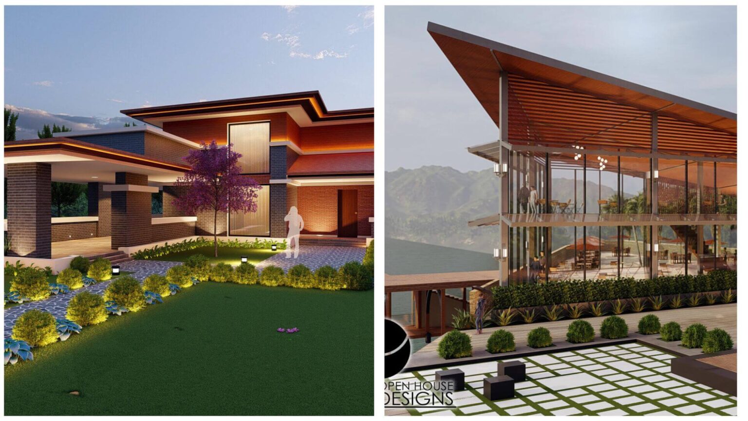 12 Modern Elevation Design Ideas by Open House Design - OpenHouseDesigns