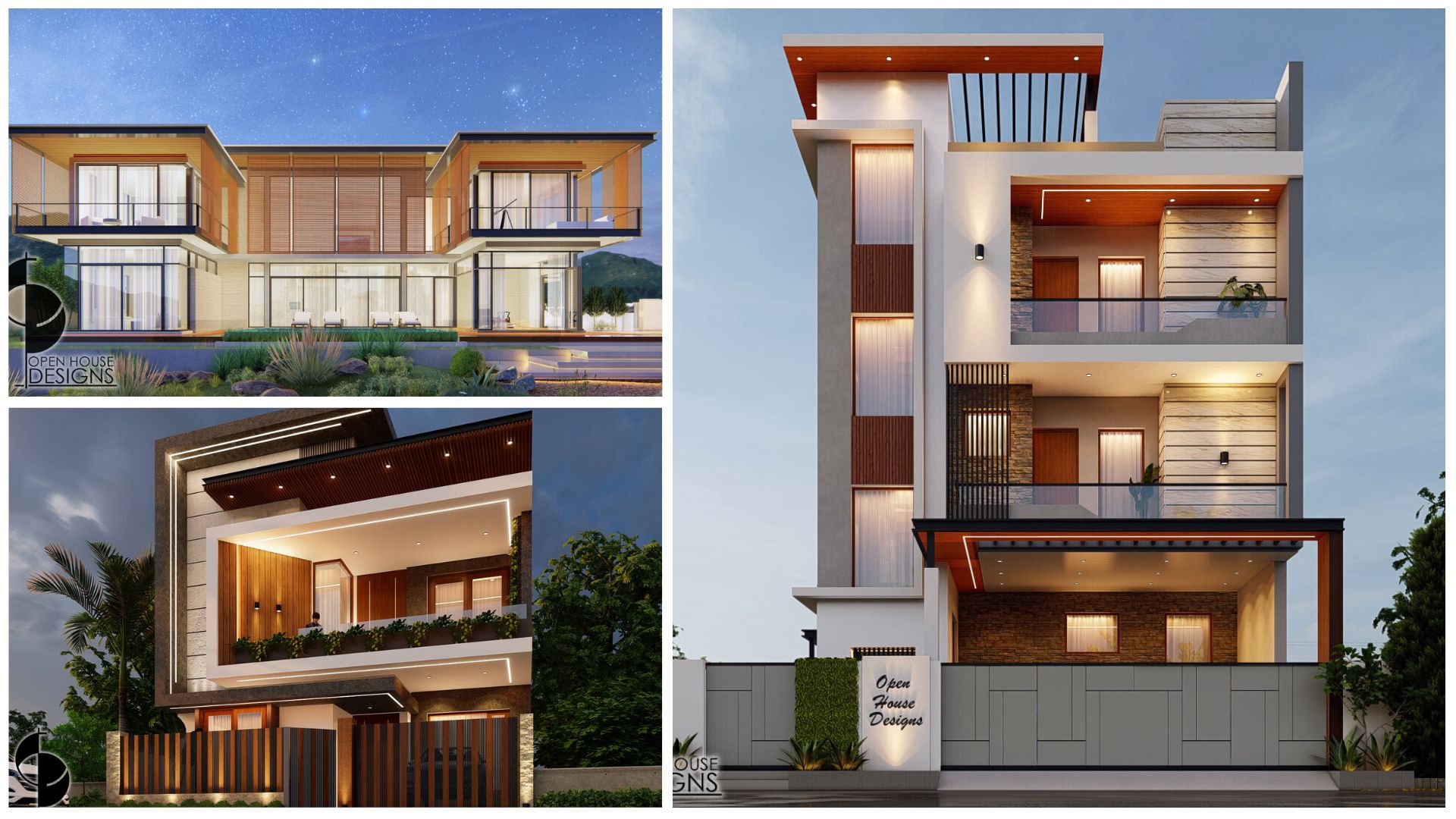 15 Modern Elevation Facade Design By Open House Design - OpenHouseDesigns