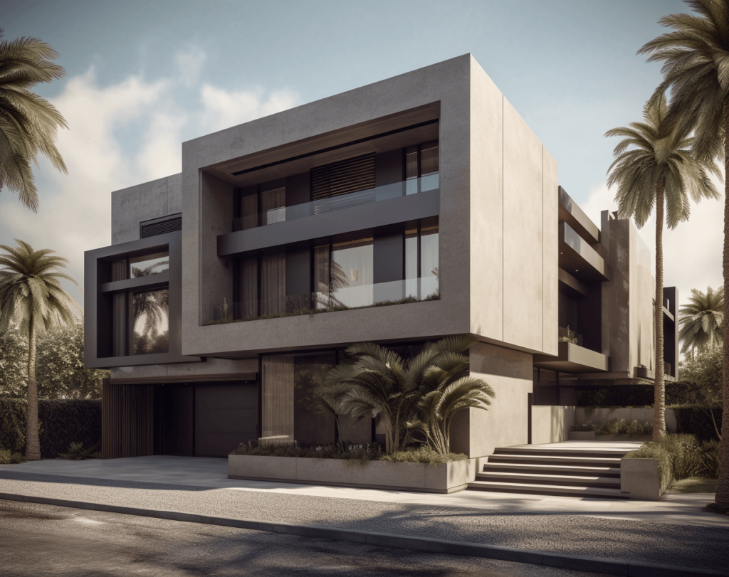 24_X_an_artist_rendering_of_a_modern_home_with_palm_trees