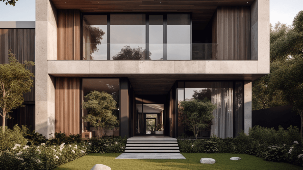 3. 3d_rendering_of_modern_front_facade_design_of_a_house