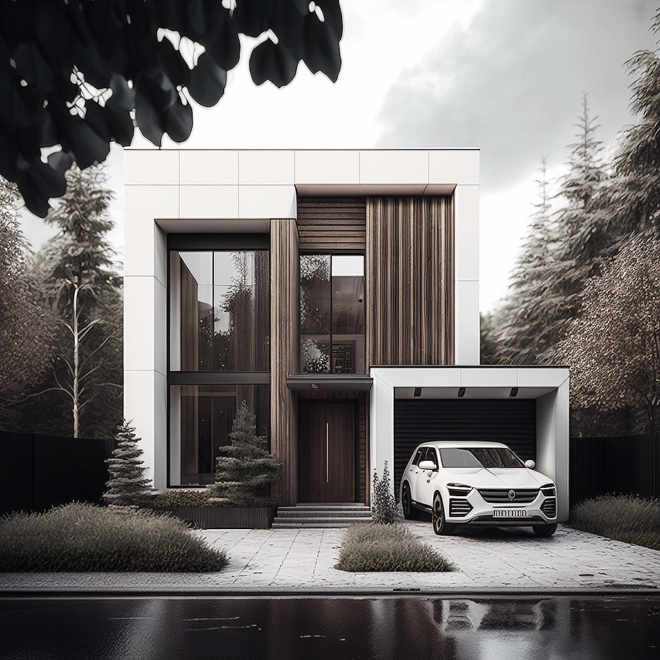 Gallary of 10 contemporary façade design - OpenHouseDesigns