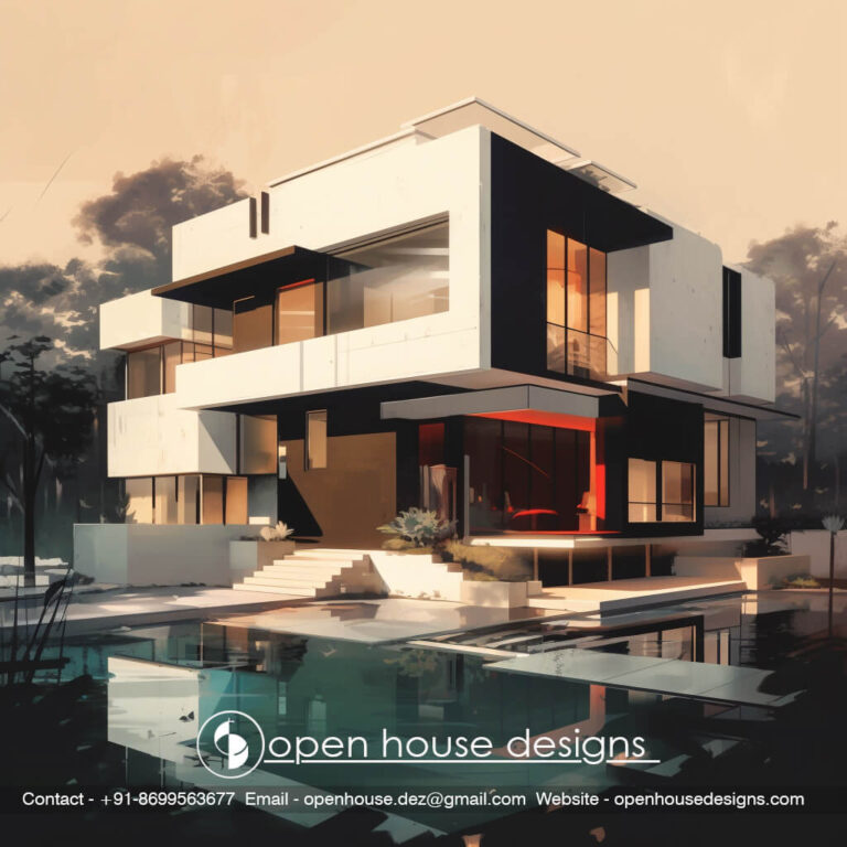 View of 10 Modern and Luxury Residential Façade Ideas - OpenHouseDesigns