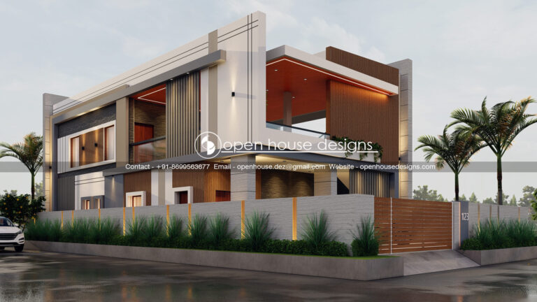 12 Modern Elevation Concepts for Stylish Residences - OpenHouseDesigns